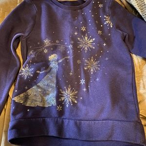 Girls Frozen Pullover